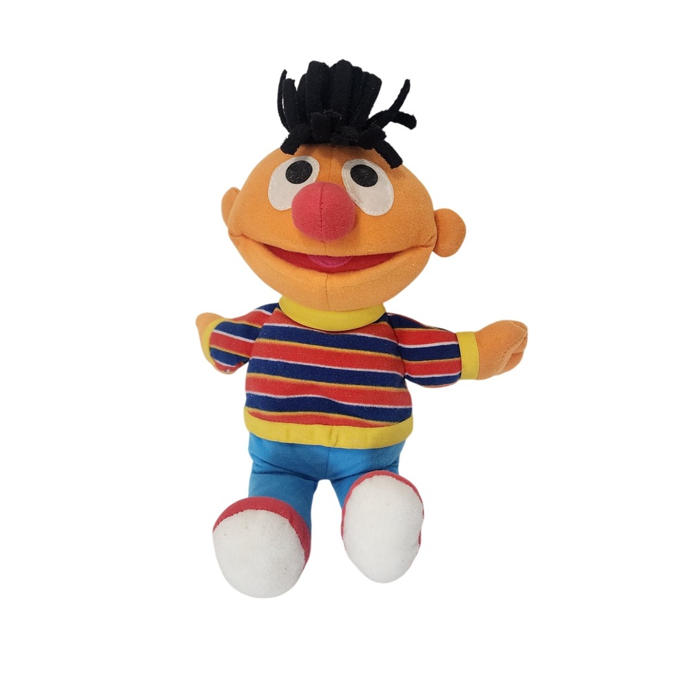 Ernie Plush 12" Mattel Fisher-Price Sesame Street Stuffed Animal 2002